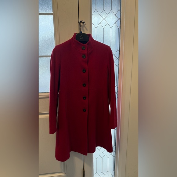 HiSO Red Wool Jacket - Picture 3 of 8